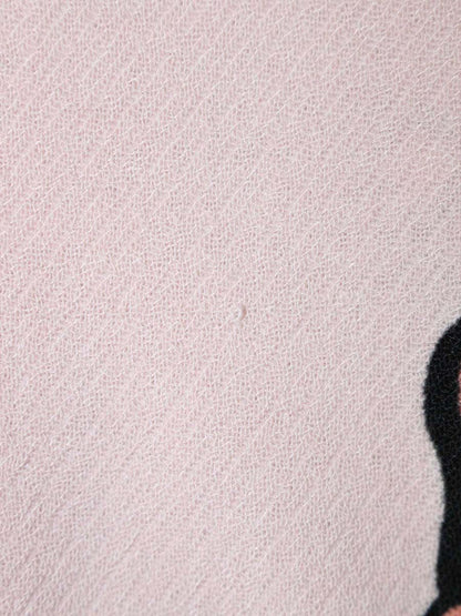 エムズグレイシー 017701 スカート 38 ピンク ローズプリント ドット チュール ITE5K8TAHPF6