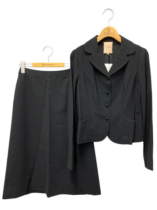 シビラ GBBIP-09390/GBHIP-16260 スカートスーツ M ブラック IT6M3BVFGRKR