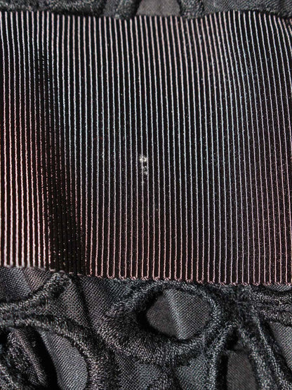 エムズグレイシー 220307 シャツ ブラウス 38 ブラック カットワーク ITZ3ZWF6MWLC