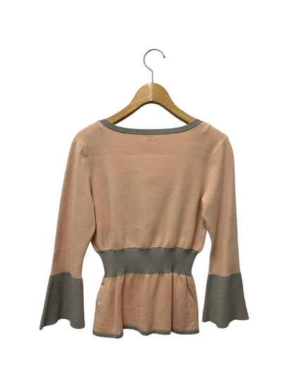 トゥービーシック W5N50-612-13 ニット 2 ピンク ウエストリブ リボン ITDLJUOY72QG