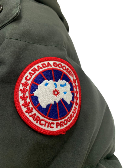 カナダグース ウィンダムパーカ フュージョンフィット 3808MA ダウンジャケット S カーキグリーン IT8ADZ2AMCE8