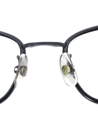 フォーナインズ M-33 メガネ ブラック メタルフレーム フルリム スクエア ITO6TKZVRK7O 【SALE】