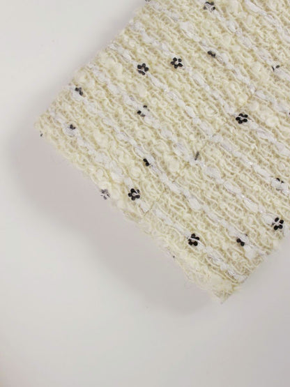 エリザ 26500061 ジャケット 1 アイボリー ツイード フラワーモチーフ ITOJPID0XTM0 【SALE】