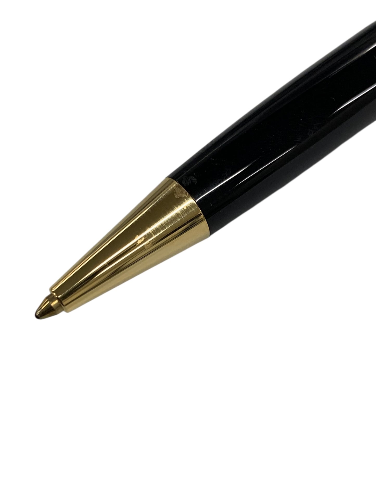 モンブラン マイスターシュテュック ゴールドコーティング クラシック ボールペン MB132453 ブラック IT8U5OBW7JXY