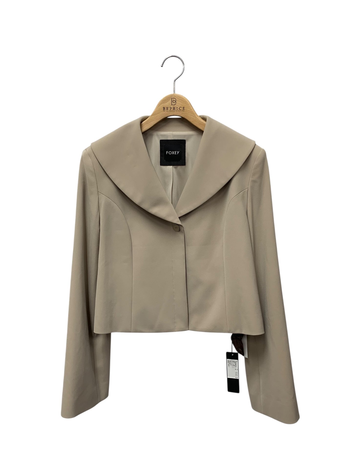 フォクシーブティック L' Essence レソンス 45324 ジャケット 42 グレージュ ITZAGTE11V2E