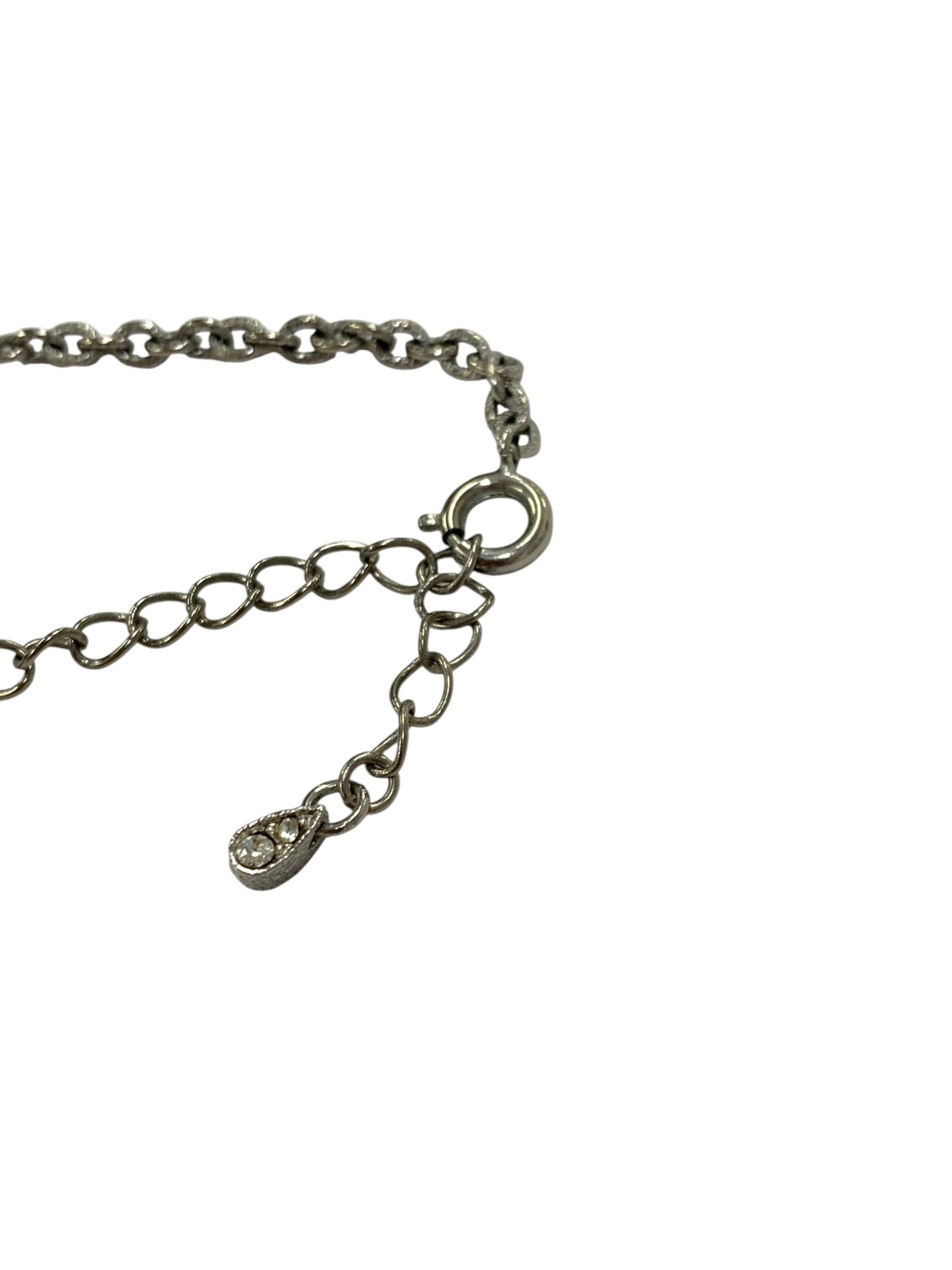 フォクシーブティック NECKLACE CRYSTAL MOON 25772 ネックレス シルバー IT5BYY2C4U2W