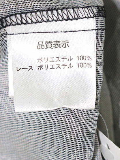 スーパービューティー ワンピース 40 ブラック レース エンボス ITF66ZK5KA5Y