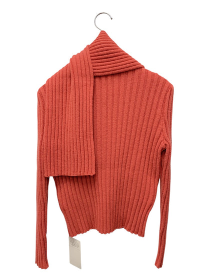 エムズグレイシー 428574 カーディガン ピンク ナイロン 切替 ニット ストール付き IT3S5WR1OC0C