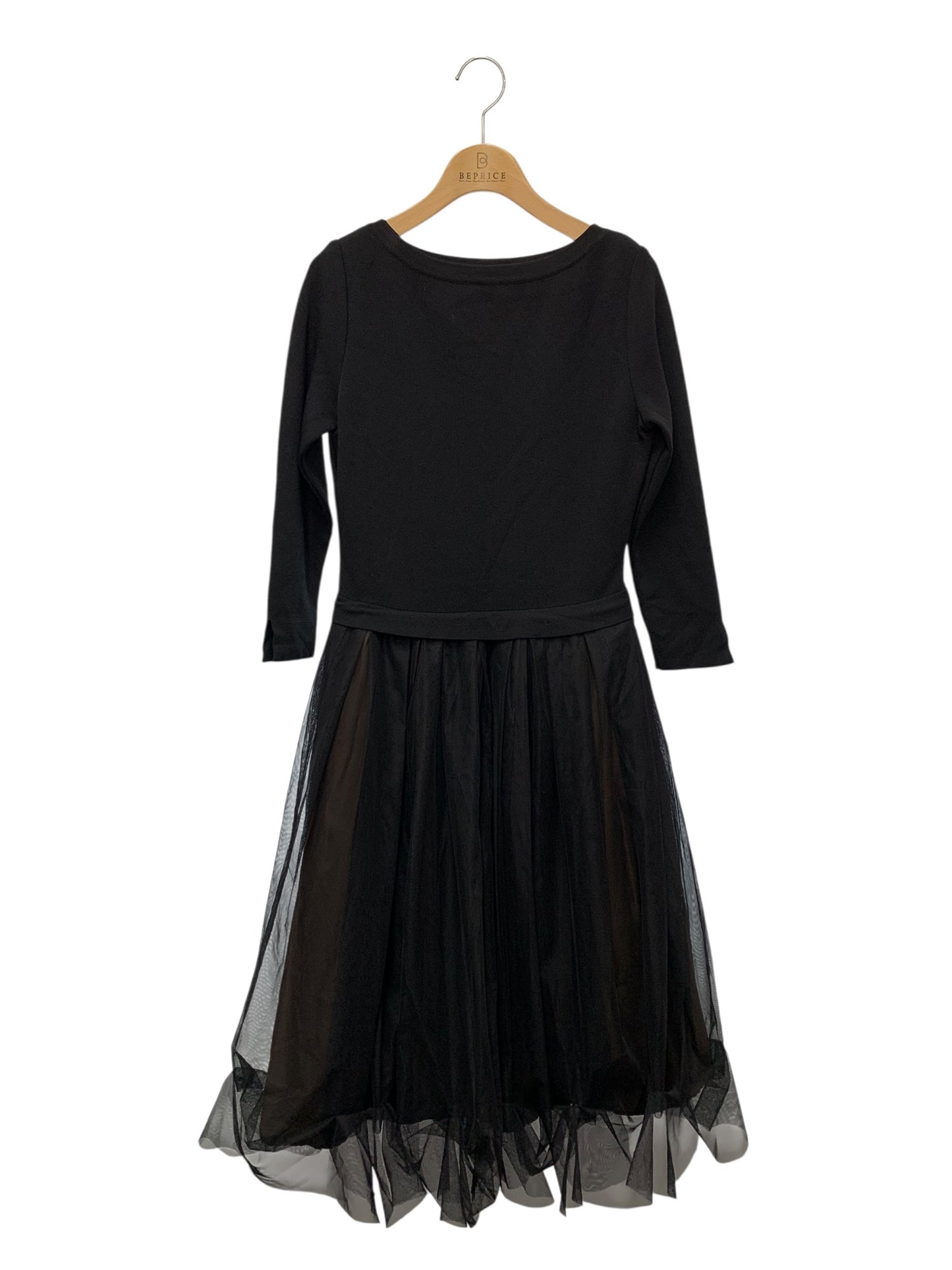 デイジーリン Perfect Dress パーフェクト 06898 ワンピース 38 ブラック チュール 切替 ITBJ8K95XTHU