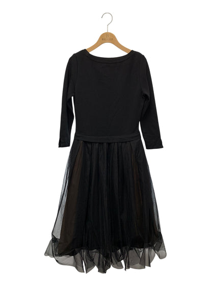 デイジーリン Perfect Dress パーフェクト 06898 ワンピース 38 ブラック チュール 切替 ITBJ8K95XTHU