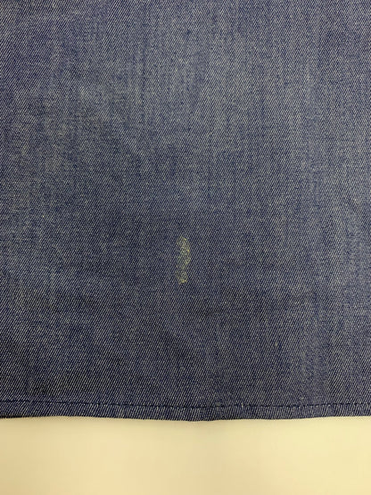 ブルーレーベルクレストブリッジ 55J25-345-29 ワンピース 38 ネイビー デニム フリル フレア ITHIHGO67PPW 【SALE】