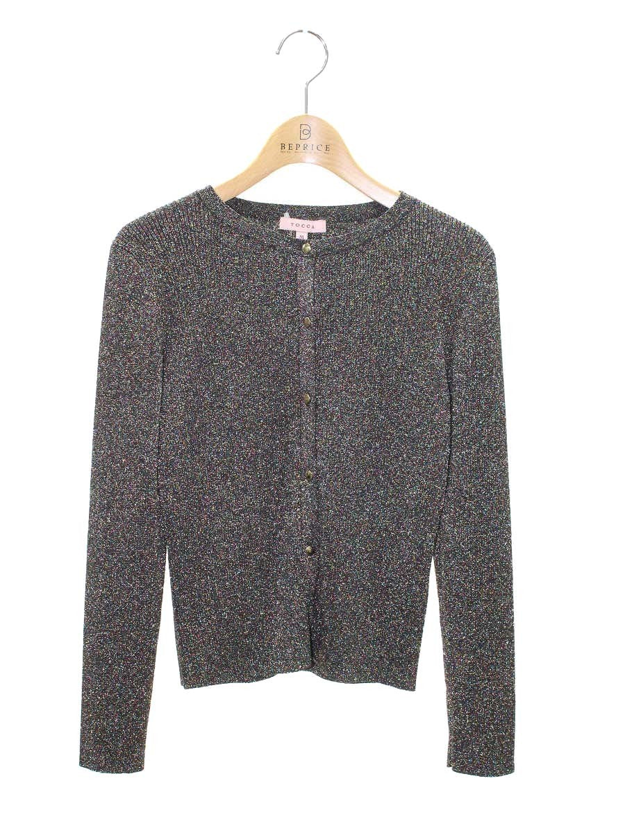 トッカ KR.TO.GW.0335 カーディガン M マルチカラー ラメ ITZYGEVHY24C