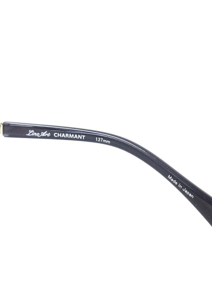 ラインアートシャルマン ARIA アリア XL1671 メガネ クリアブラック/シルバー コンビフレーム ボストン ITE11B5CVZGG