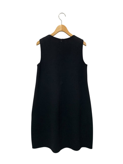 エスマックスマーラ CUCITO AMANO 92260533075 ワンピース 42 ブラック ウール ITNDBFOV6E8B