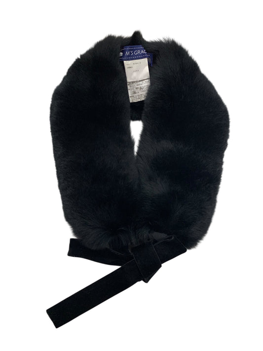 エムズグレイシー 676512 マフラー ブラック レッキスファー 襟巻き ITXFKJRC2T4C