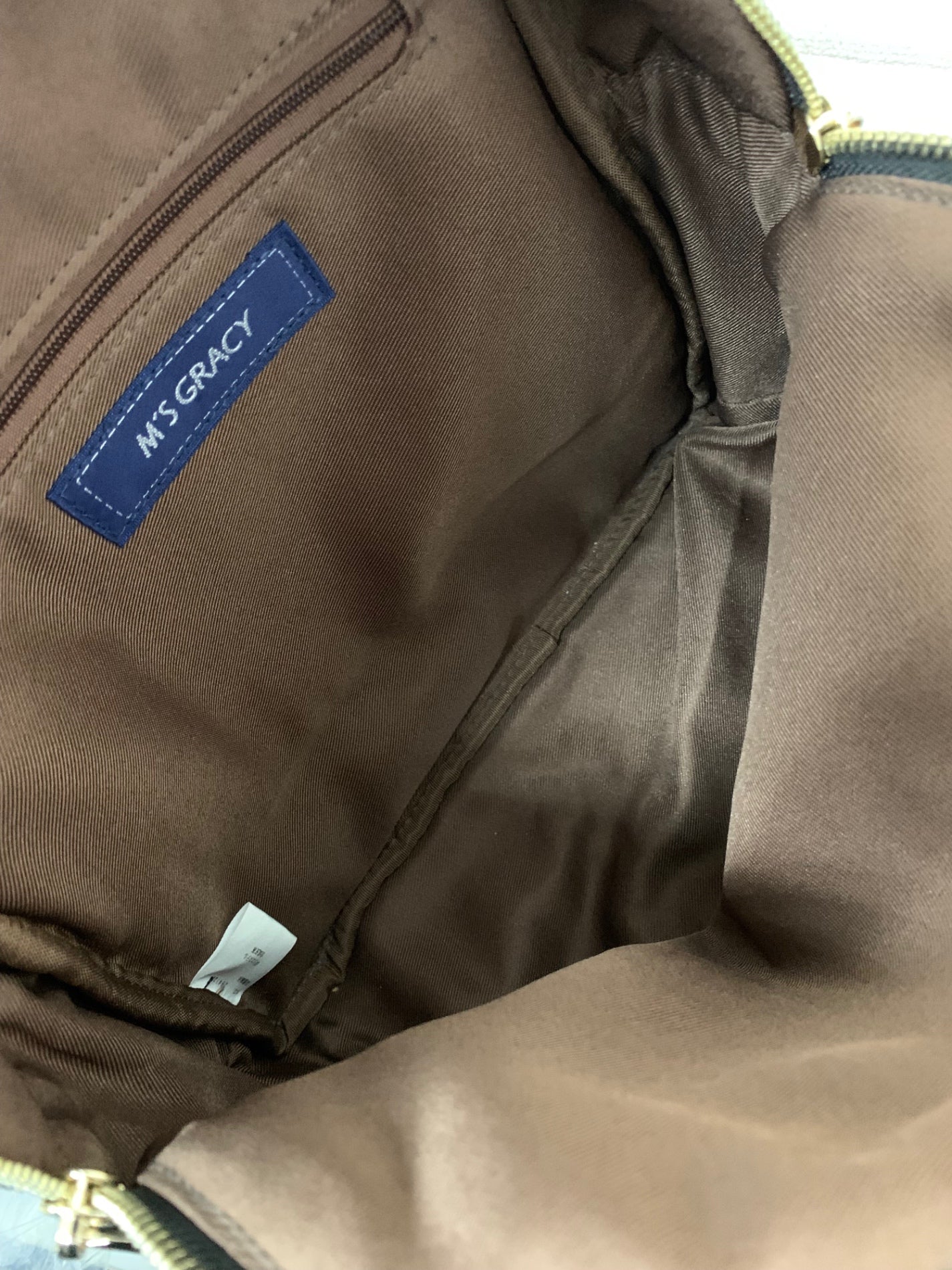期間限定値下げMS GRACY ベージュリュック今期物新品エムズグレイシー 期間限定値下げMS GRACY ベージュリュック今期物新品エムズ