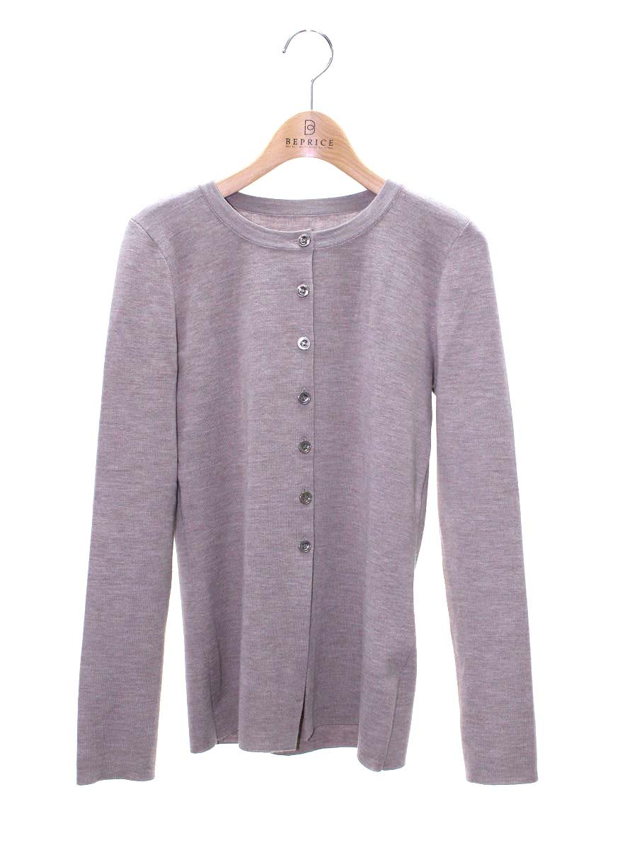 フォクシーニューヨーク 29424 カーディガン 38 ブラウンベージュ ITZ3UZOVTLNC