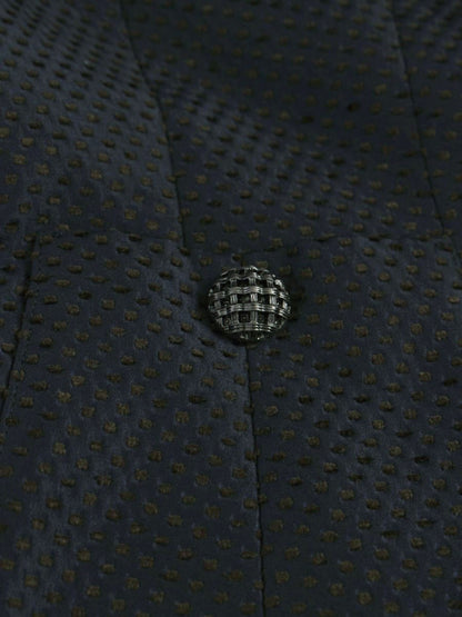 ルネ 6933380 ジャケット 36 ネイビー リボン ドット ITK6OY64GYV6