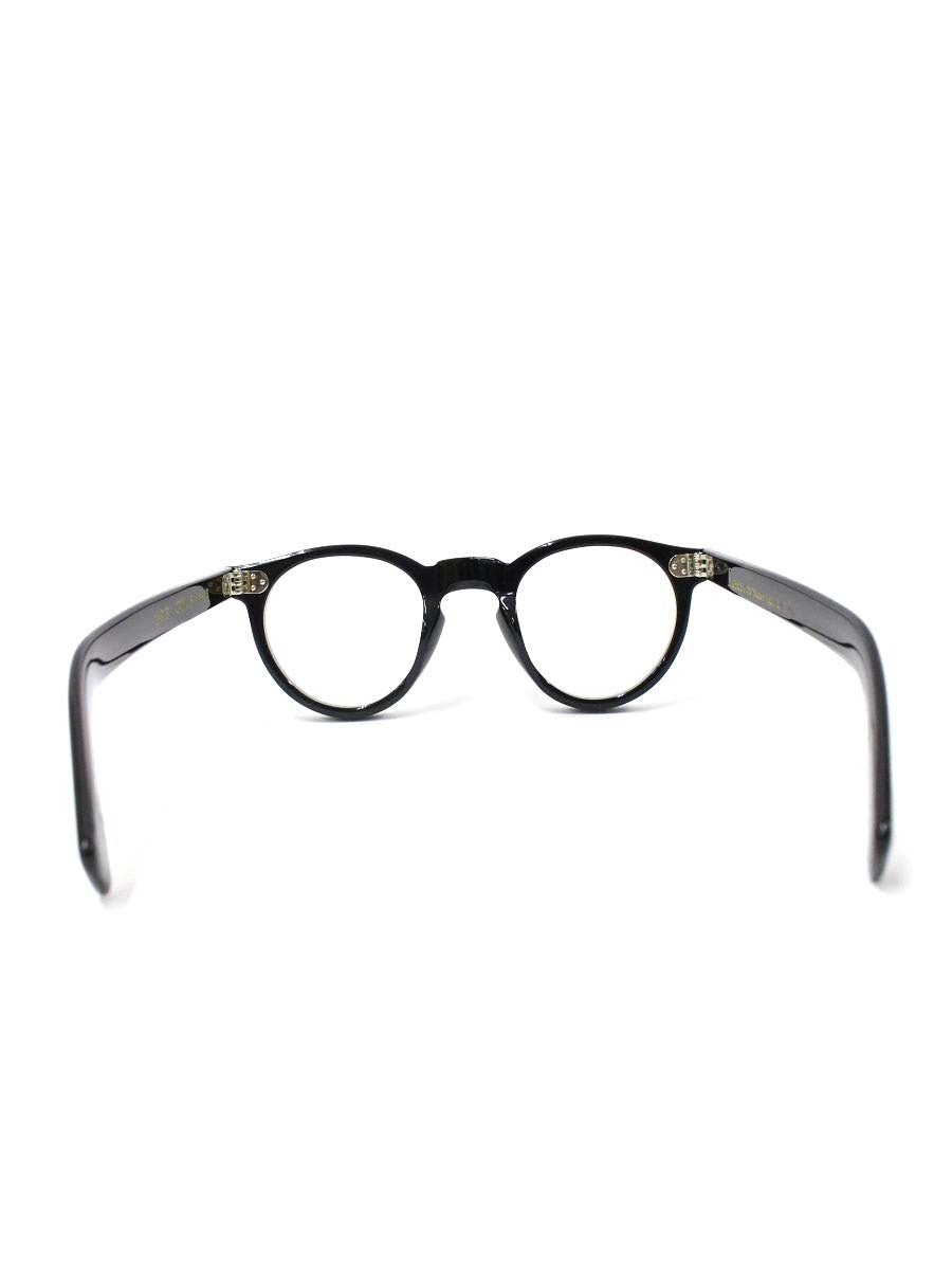 レスカルネティエ URBI メガネ ブラック 60周年記念特別モデル 限定100本 セルフレーム フルリム ボストン ITWYZTBM0KS6 【SALE】