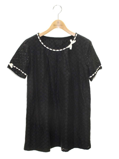 ギャラリービスコンティ 1270510 チュニック 2 ブラック リボン ITY4OFJV5WH4