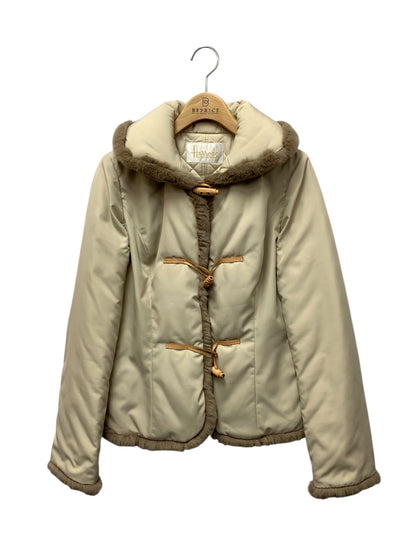 ハロッズ 16504051 ジャケット 2 ベージュ レッキスファー トグルボタン IT41YY9S6Q00