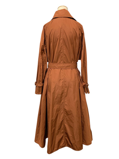 マックスマーラ Max Mara UVA テクニカル タフタ ダスター コート 40 ブラウン IT2SB91VQ2AC