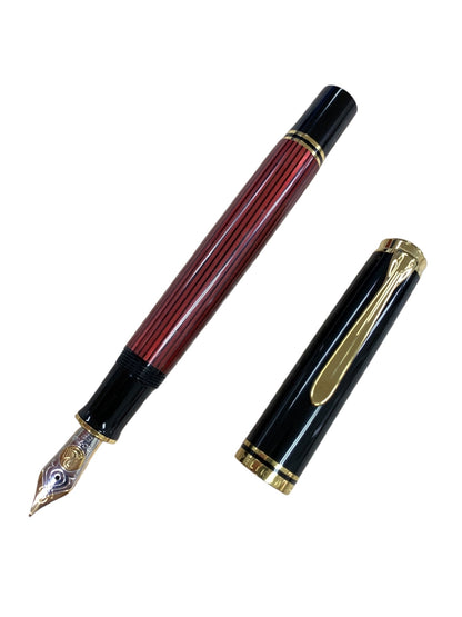 ペリカン 万年筆 スーベレーン M800 レッド EF 18C IT0GFSUICOBK