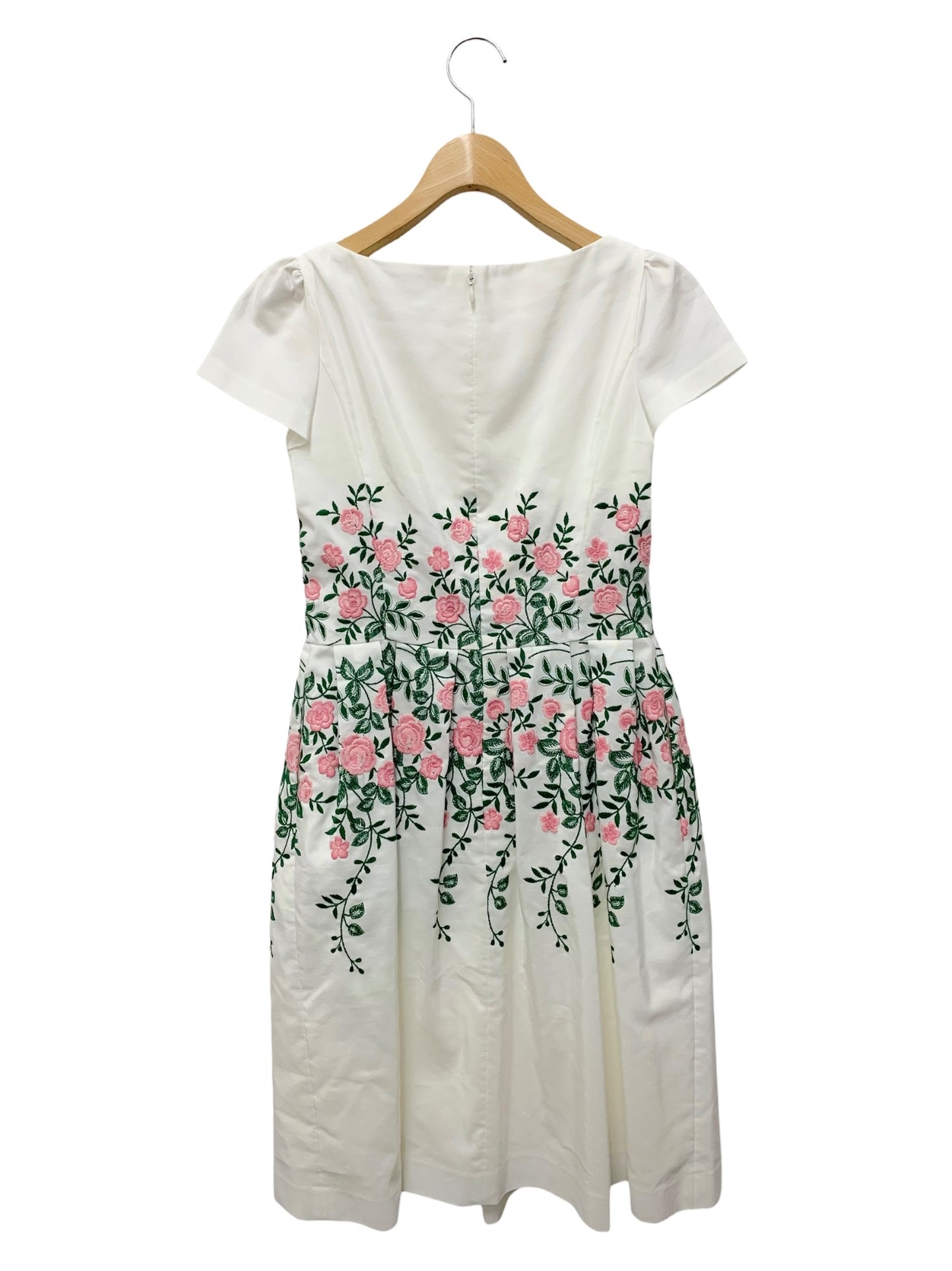 エムズグレイシー Flower pattern Embroidery Dress 911307 ワンピース 36 ホワイト ITZUPT8UKNY0