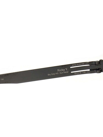 アイシーベルリン RICKY Y N3N1Y623 メガネ グレー メタルフレーム スクエア ITA3FJZ0JWEA 【SALE】