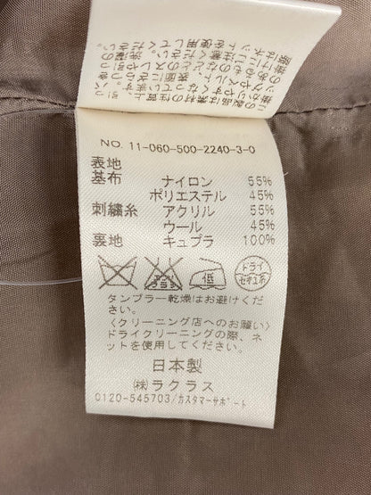 ドゥーズィエムクラス 11-060-500-2240-3-0 スカート 36 グレージュ 刺繍 フラワーモチーフ IT3DWHKJ2C7W 【SALE】