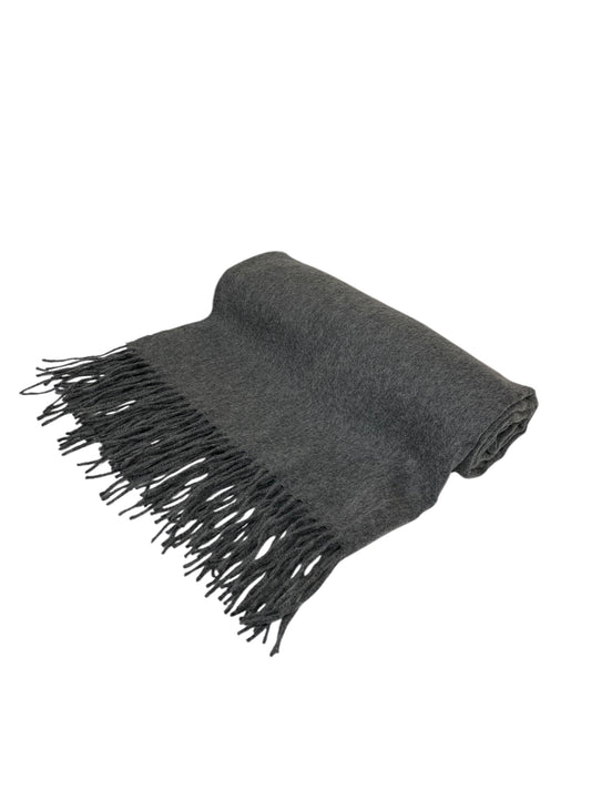 ジョンストンズ ストール グレー カシミヤ 大判 ITNEG2YS1V4N