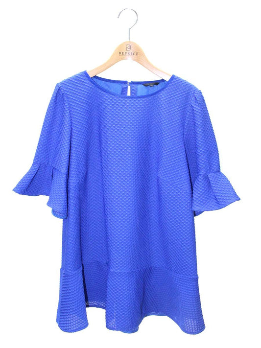 トゥービーシック W7P05-142-20 カットソー 44 ブルー エンボス加工 IT5BSW3YV174