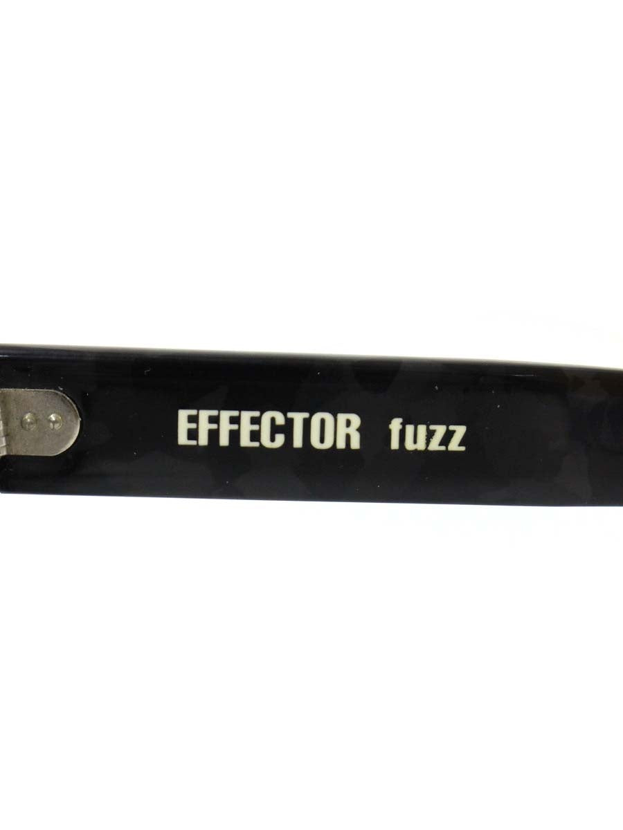 エフェクター Fuzz ファズ メガネ ブラック  セルフレーム スクエア 迷彩 ITX9ASGAKWXS