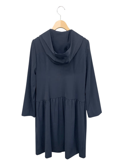 エムプルミエブラック C230-002 コート 36 ネイビー ナイロン ジップアップ ITDDIPWWLQZC