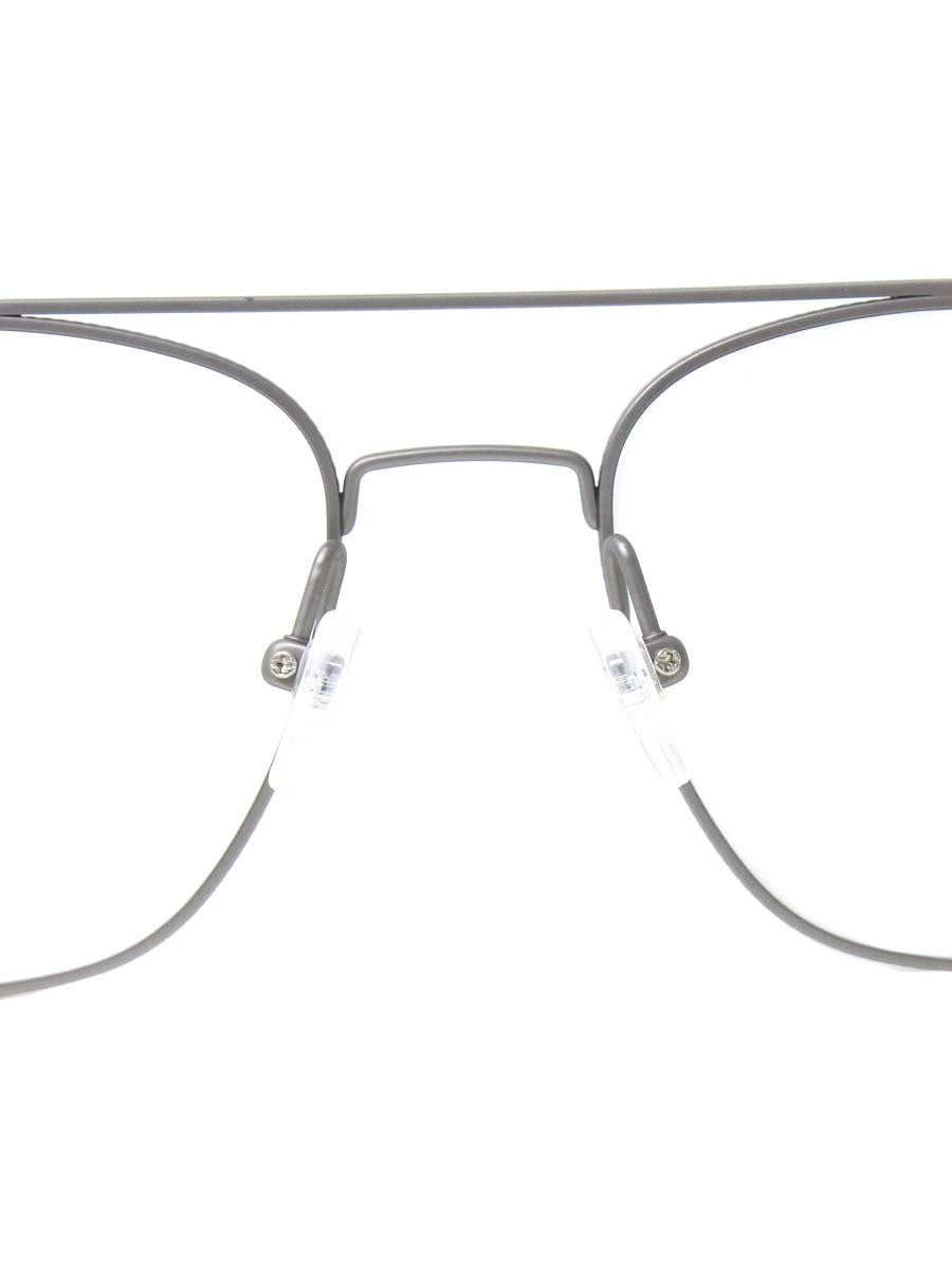 ディータ Lancier LSA-112 DLX112-A-03 メガネ スチールグレー メタルフレーム フルリム ツーブリッジ ITJVSW4MRFYC