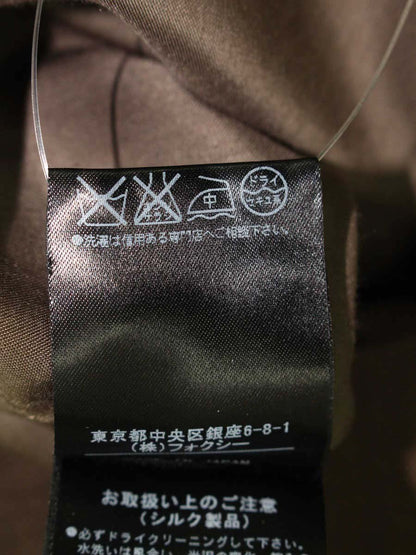 フォクシーブティック 23648 ワンピース 40 ブラウン ワンピース リネン IT91S6K9N6Z9 【SALE】