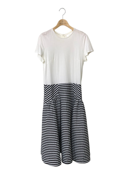 ボーダーズアットバルコニー ボーダーTEEドレス BD2011P-2K-04 ワンピース 38 ホワイト ITGT0V3A39DC