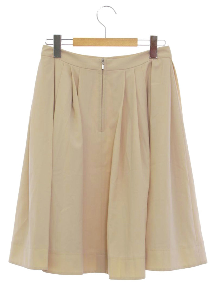 フォクシーニューヨーク 25747 スカート 40 ベージュ フレア IT51VPJR8H15