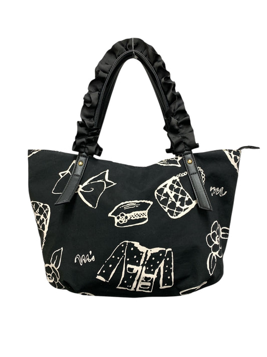 エムズグレイシー バッグ ブラック フリル 花 IT55BUGRLOW0