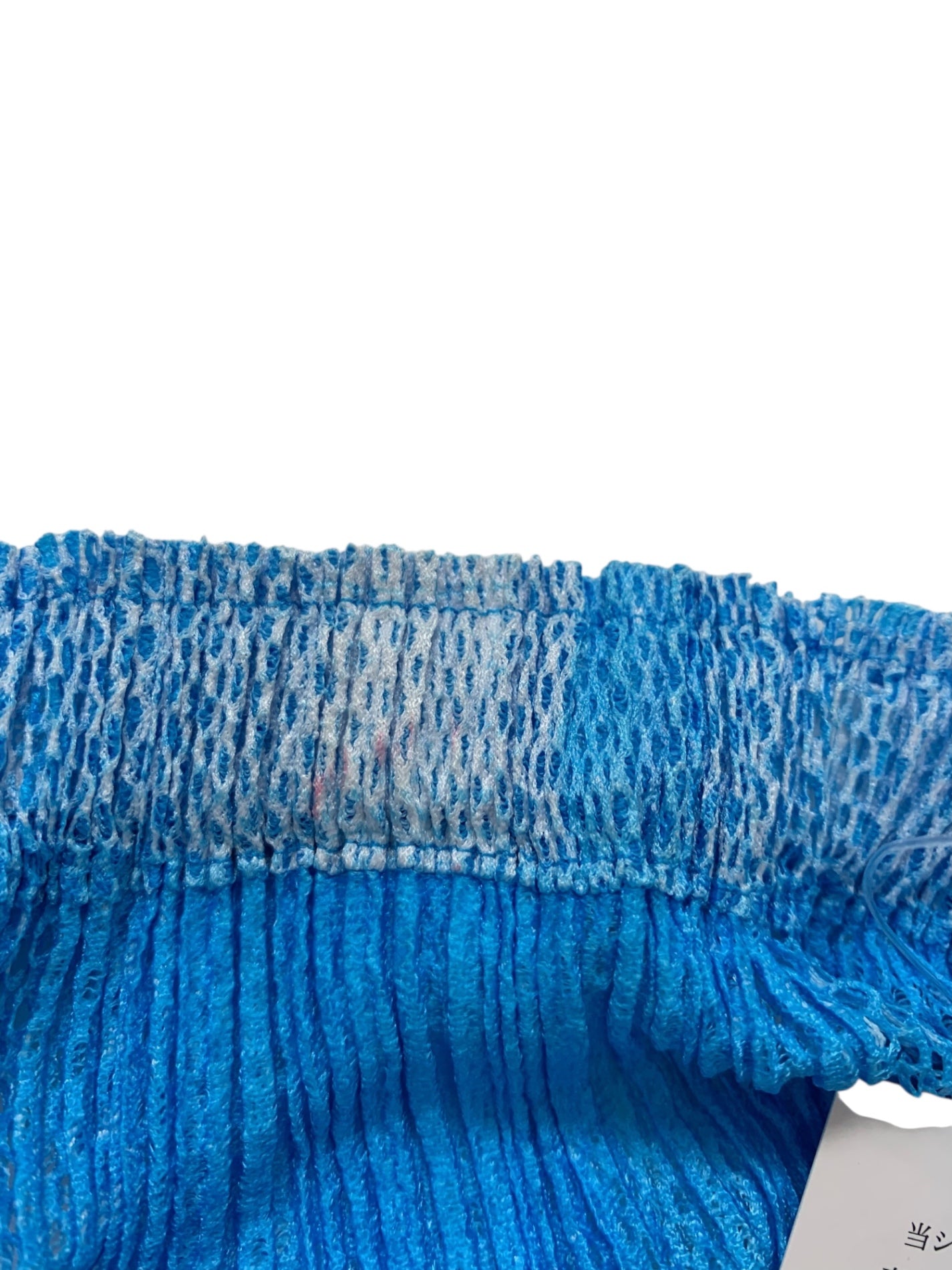 プリーツプリーズイッセイミヤケ PP71-JG723 スカート 3 ブルー メッシュ IT6XCEZT9REO