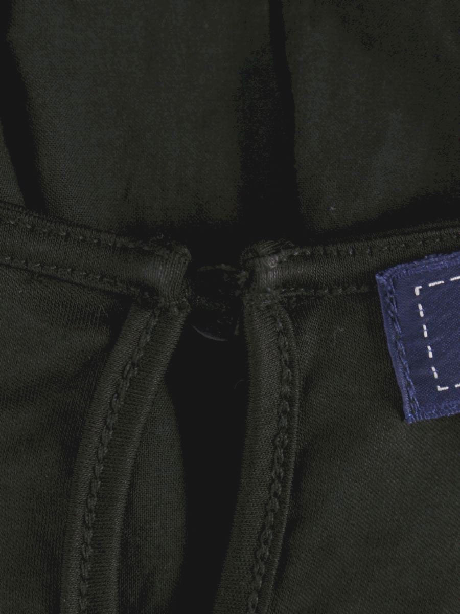 エムズグレイシー 刺繍入りチュニックカットソー 415333 トップス 38 ブラック フラワーモチーフ ITMQJDQVLDRW