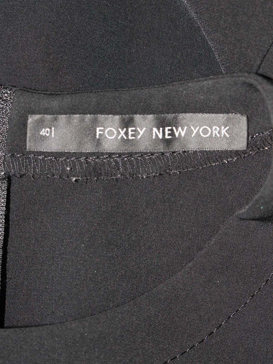 フォクシーニューヨーク デイジードレス 26363 ワンピース 40 ブラック IT56KCD0L57L