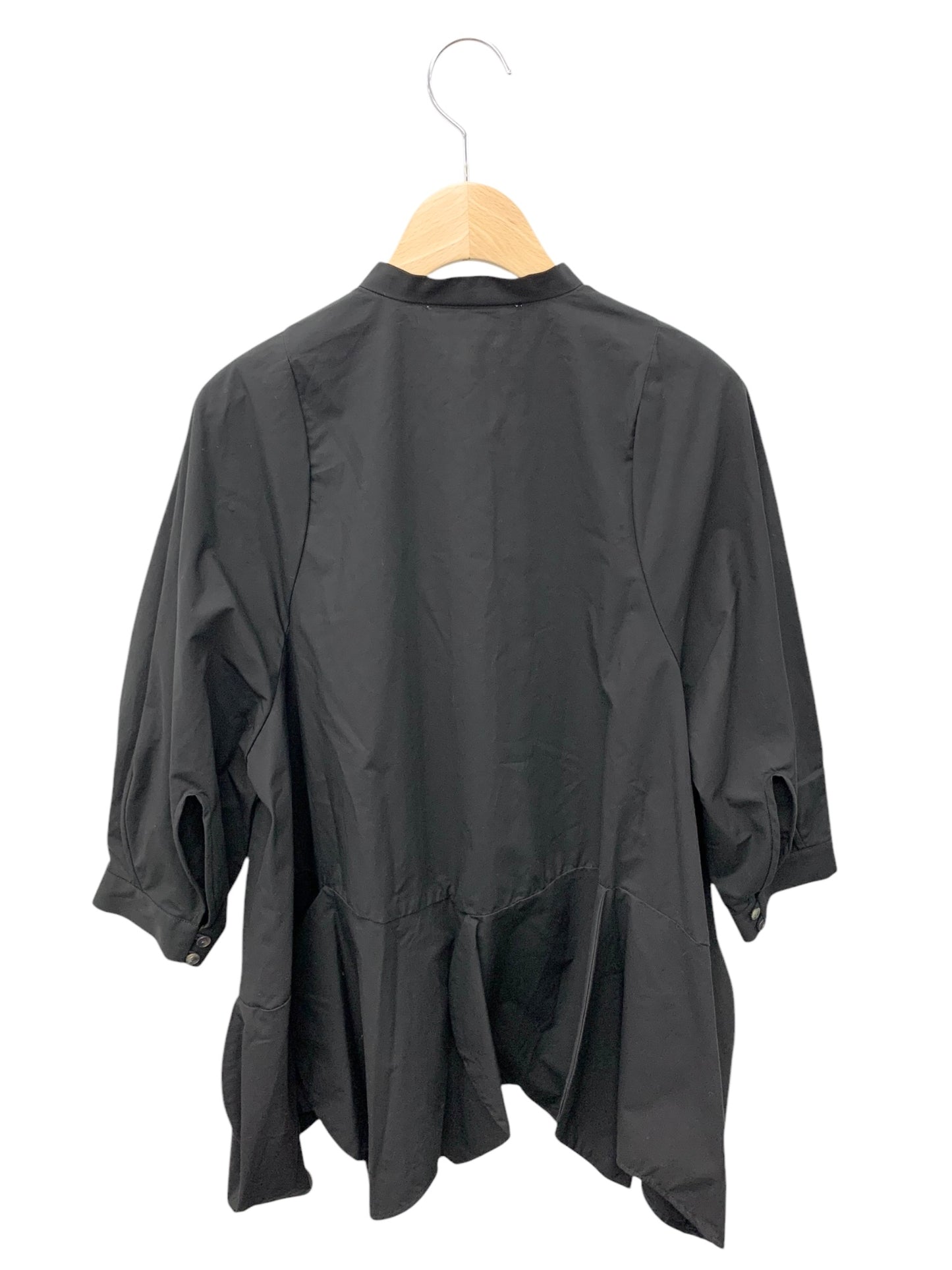 エンフォルド タイプライター Flower BL/ブラウス 300HA230-2680 38 ブラック ‘24人気完売品 IT444DK4NF98