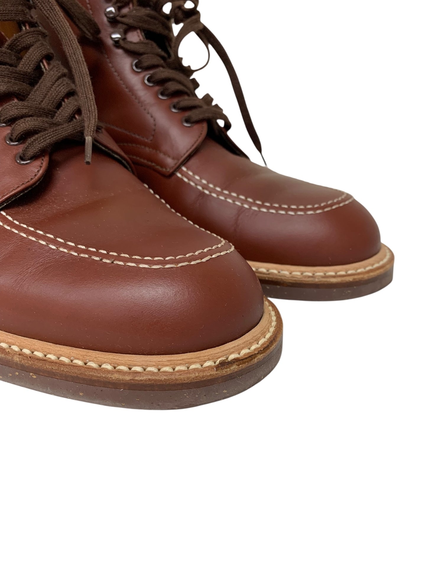 オールデン インディブーツ 405 7 ブラウン カーフレザー ITJ76NOYG2IF