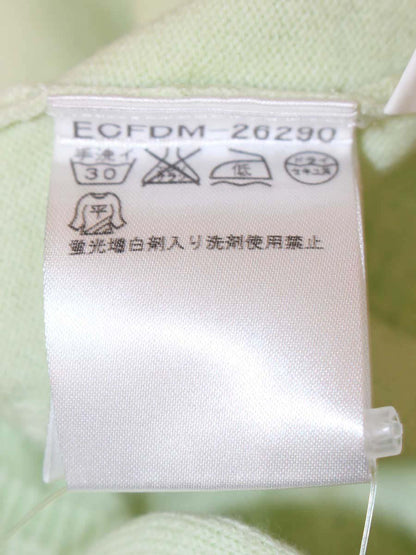 クレージュ ECFDM-26290 ニット 40 ライトグリーン リブ ITVX7G23MAJK