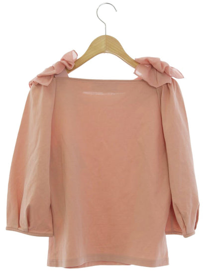 エムズグレイシー 915328 カットソー 40 ピンク ショルダービッグリボン ITT6NZRK8WEB