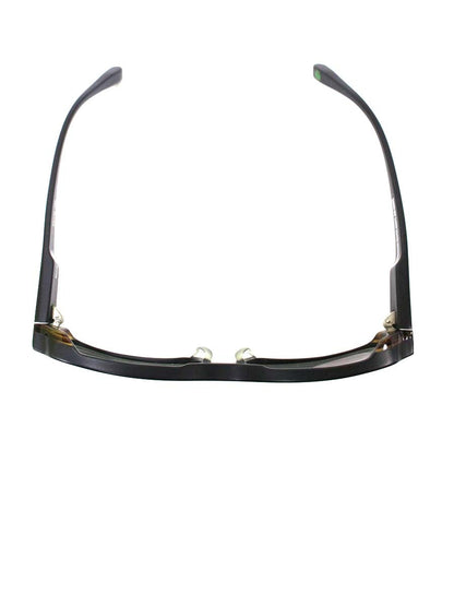 レスザンヒューマン MauI waUie メガネ ブラック セルフレーム フルリム スクエアシェイプ ITDA7KJGH2AK