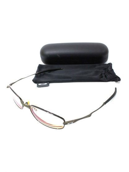 オークリー Whisker 6B メガネ ブラウン/ブラック オーバル ITJTE2GI1VTM