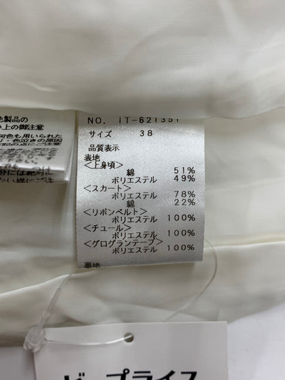 エムズグレイシー 621351 ワンピース 38 ブラック フラワーモチーフ スパンコール ITHJ4A3ULYDU 【SALE】