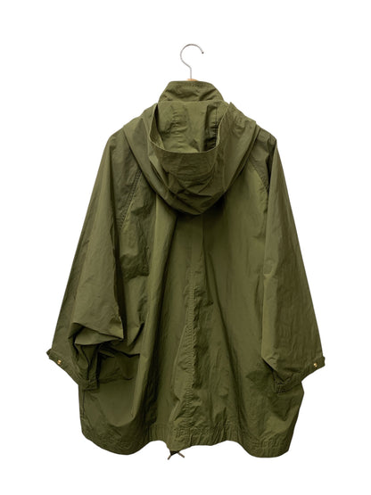 ウールリッチ ANORAK ドルマンスリーブ ケープ型 ナイロンジャケット XL MILITARY GREEN Shape Memory ITPNKFH9I62U